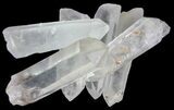 Clear Quartz Crystals (Wholesale Flat) - pounds #64727-1